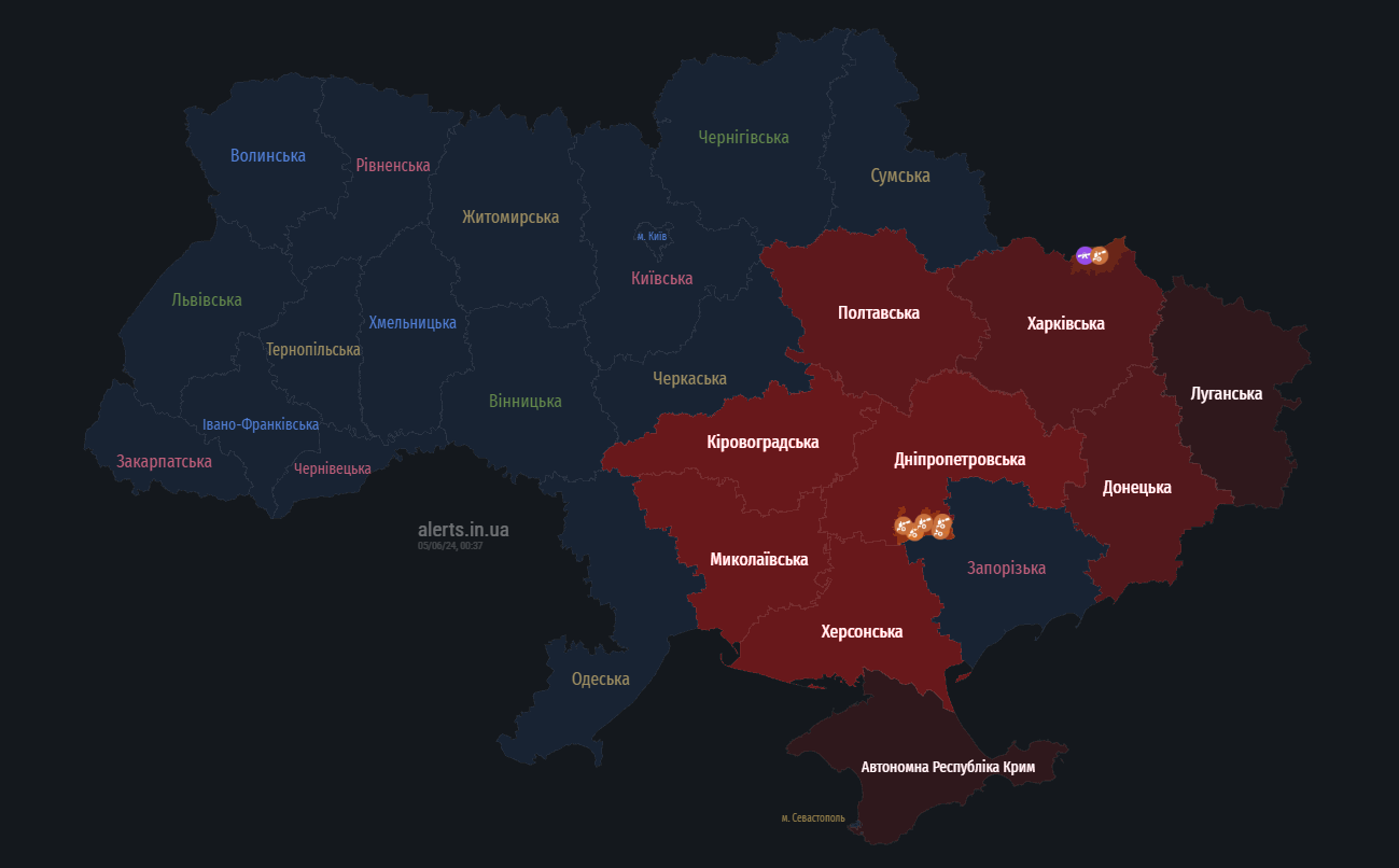 Російська армія запустила "Шахеди": де оголосили повітряну тривогу